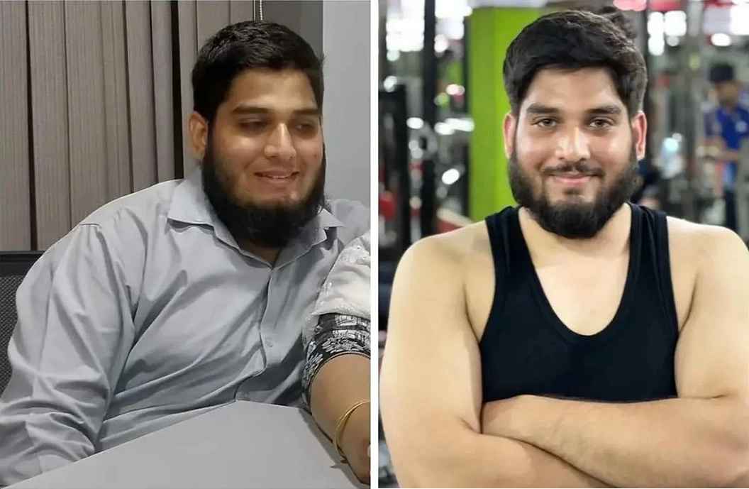 Fitness transformation comparison 1