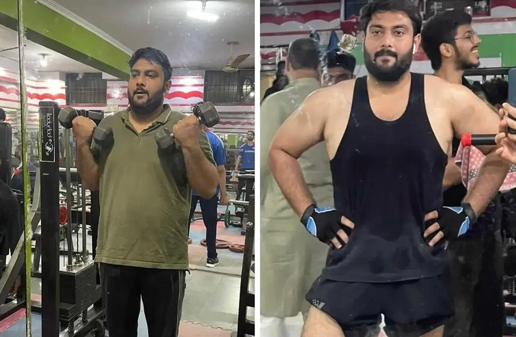 Fitness transformation comparison 4